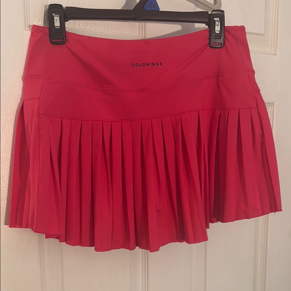 Goldthinge Pleated Athletic Skirt - Hot Pink~XL~never worn